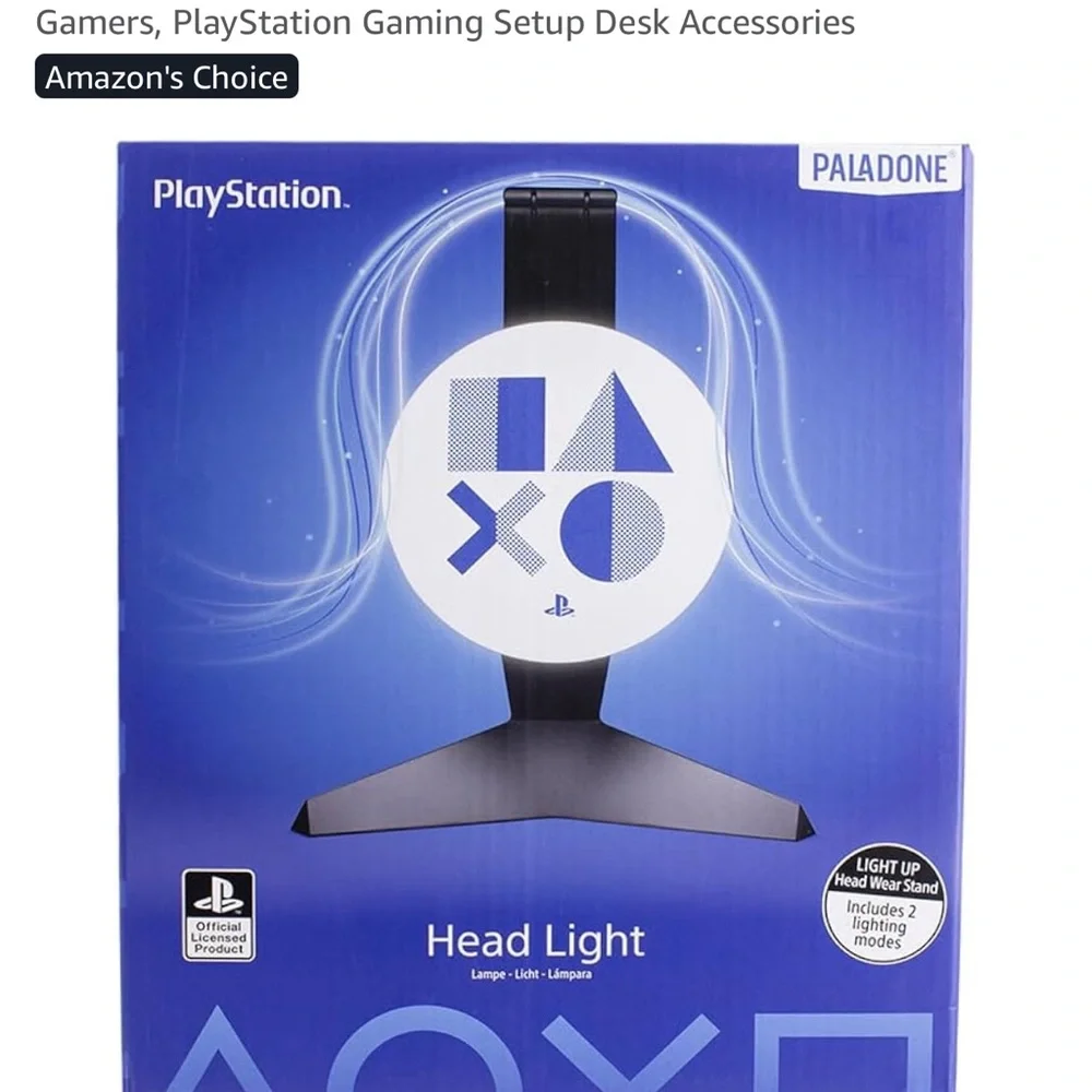 Sony PlayStation Headset Stand - Black and White